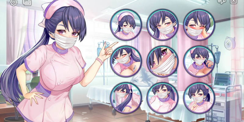 Image du jeu Nurse Sofi disponible sur Nutaku